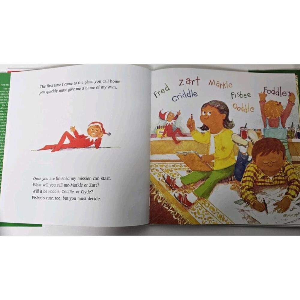 Elf On The Shelf A Christmas Tradition 2005 Boy Book Only - Picture 4 of 9
